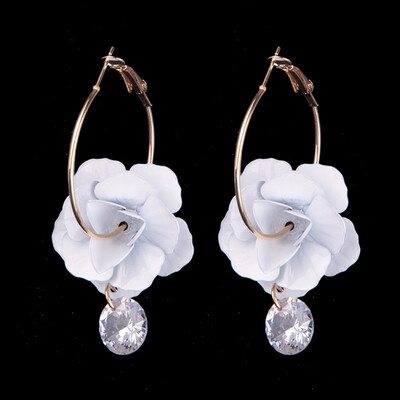Best Korean Lady Fashion Flowers Statement Earrings Ladies Bohemian Drop Dangle Earring For Women Wedding Jewelry Wholesale 
Best Korean Lady Fashion Flowers Statement Earrings Ladies Bohemian Drop Dangle Earring For Women Wedding Jewelry Wholesale