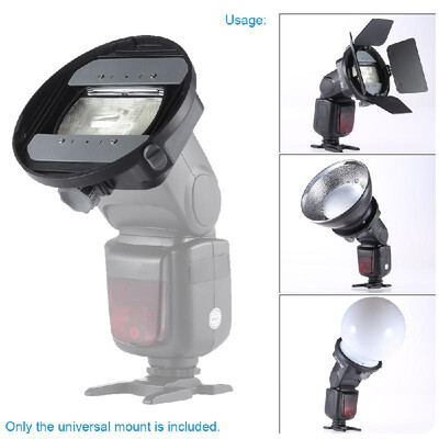 CA-SGU Universal Flash Speedlite Mount Adapter Bracket Accessories for Nikon Canon Yongnuo Godox Sigma Andoer Neewer Vivitar Speed
CA-SGU Universal Flash Speedlite Mount Adapter Bracket Accessories for Nikon Canon Yongnuo Godox Sigma Andoer Neewer Vivitar Speed