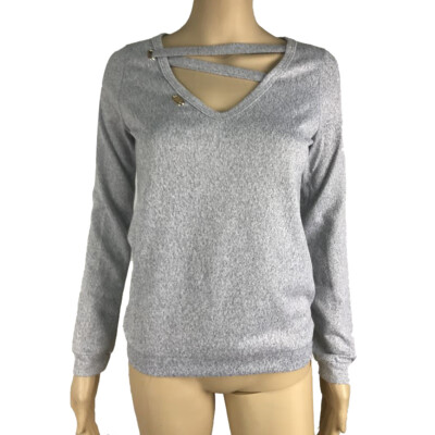 Sweater Women 2019 Autumn New Fashion Simple V-neck Sweater Casual Loose Comfortable Long-sleeved Solid Color Female Wool Tops
Sweater Women 2019 Autumn New Fashion Simple V-neck Sweater Casual Loose Comfortable Long-sleeved Solid Color Female Wool Tops