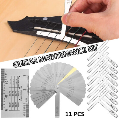 Premium Luthier Tools Professional Guitar Repairing Adjustment Making Tool Set 11PCS
Premium Luthier Tools Professional Guitar Repairing Adjustment Making Tool Set 11PCS