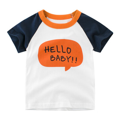 Baby Boys T-shirt Summer Children Letter Print Cotton T-shirts Casual Tops Clothes for Kids Boys T-Shirts 0-6Y Arrival
Baby Boys T-shirt Summer Children Letter Print Cotton T-shirts Casual Tops Clothes for Kids Boys T-Shirts 0-6Y Arrival