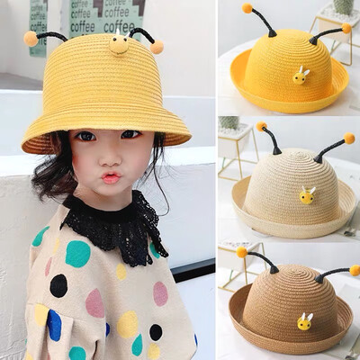 Baby Summer Girls Sunshade Little Bees Breathable Straws Seaside Climbing Solid Color Sunscreen Straw Hat photography
Baby Summer Girls Sunshade Little Bees Breathable Straws Seaside Climbing Solid Color Sunscreen Straw Hat photography