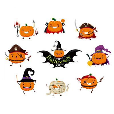 8 pscset Halloween luminous wall sticker Spider websmileypumpkin lantern Creative home wall decoration Sticker
8 pscset Halloween luminous wall sticker Spider websmileypumpkin lantern Creative home wall decoration Sticker