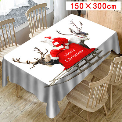 Toponeto Christmas Tablecloth Print Rectangle Table Cover Holiday Party Home Decor
Toponeto Christmas Tablecloth Print Rectangle Table Cover Holiday Party Home Decor