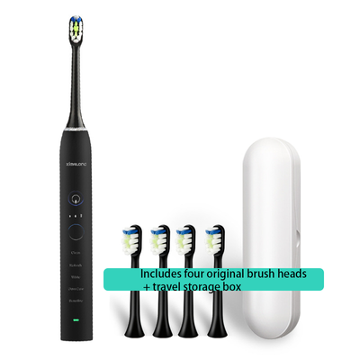 Sonic electric toothbrush ZR505 Popular style soft hair brush head Inductive charging with USB Travel essential safe waterproof
Sonic electric toothbrush ZR505 Popular style soft hair brush head Inductive charging with USB Travel essential safe waterproof