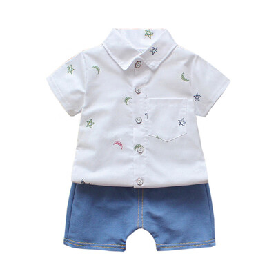2019 Childrens Sets Summer Boys Casual Blouse Short Pant Set for Kids Boys 1-4Y Fashion Clothes Sets
2019 Childrens Sets Summer Boys Casual Blouse Short Pant Set for Kids Boys 1-4Y Fashion Clothes Sets