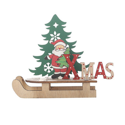 DIY Assembly Wood Sled Crafts Christmas Pendants Wood Crafts Decoration Christmas Ornaments Party Home Decor Supplies
DIY Assembly Wood Sled Crafts Christmas Pendants Wood Crafts Decoration Christmas Ornaments Party Home Decor Supplies