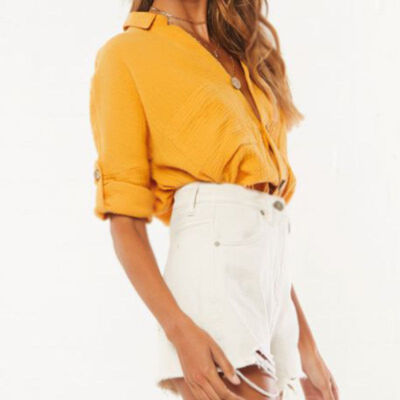 2019 One Pocket Women Blouse White Shirt Female Blouse Tops Long Sleeve Casual Turn-down Collar OL Style Women Loose Blouses
2019 One Pocket Women Blouse White Shirt Female Blouse Tops Long Sleeve Casual Turn-down Collar OL Style Women Loose Blouses