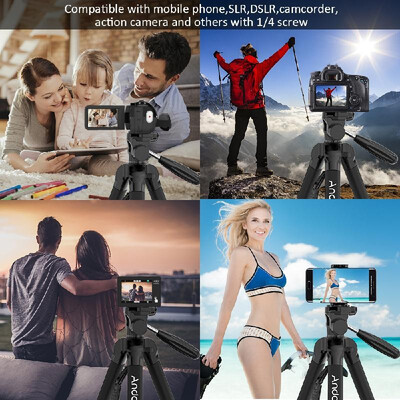 Andoer TTT-666R Camera Tripod Monopod Travel Portable Lightweight Tripod for Canon Nikon DV DSLR Camcorder with Carry Bag MaxLoad
Andoer TTT-666R Camera Tripod Monopod Travel Portable Lightweight Tripod for Canon Nikon DV DSLR Camcorder with Carry Bag MaxLoad