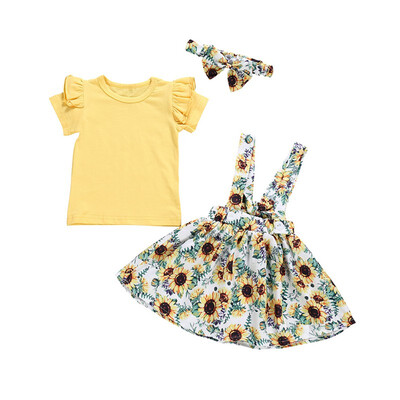 Summer New Baby Girls Cotton Suit Fashion Solid Color Short Flying SleeveFloral Printed DressHeadband Sets
Summer New Baby Girls Cotton Suit Fashion Solid Color Short Flying SleeveFloral Printed DressHeadband Sets