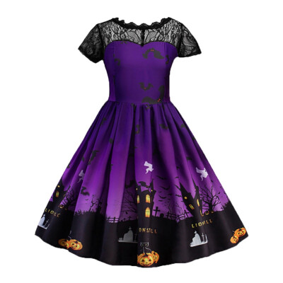 New Style Fashion Baby Girls Halloween Bat Printed Mesh Short Sleeve Princess Dress
New Style Fashion Baby Girls Halloween Bat Printed Mesh Short Sleeve Princess Dress