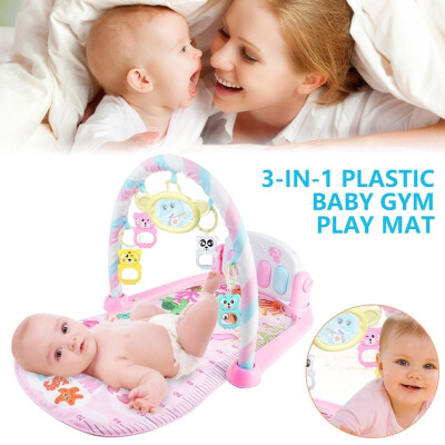 3-in-1 Plastic Baby Gym Play Mat Lay Play Fitness Fun Piano Light Musical Toy
3-in-1 Plastic Baby Gym Play Mat Lay Play Fitness Fun Piano Light Musical Toy