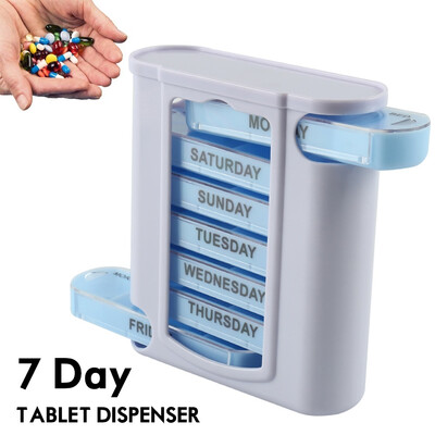Folding Sort Medical Dispenser Organizer Container Weekly Pill Medicine Box 7 Day Storage
Folding Sort Medical Dispenser Organizer Container Weekly Pill Medicine Box 7 Day Storage