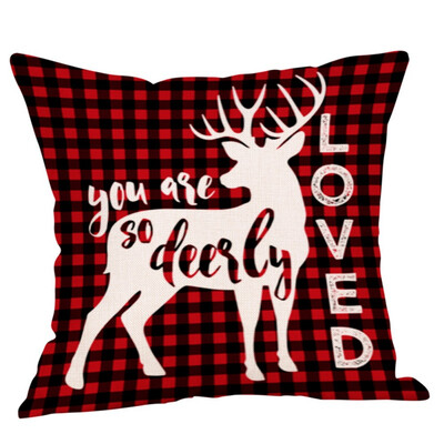 177in Decorative Christmas Theme Throw Pillow Case 16 Styles Christmas elk Cotton Linen Cushion Cover for Sofa Car Home Decor
177in Decorative Christmas Theme Throw Pillow Case 16 Styles Christmas elk Cotton Linen Cushion Cover for Sofa Car Home Decor