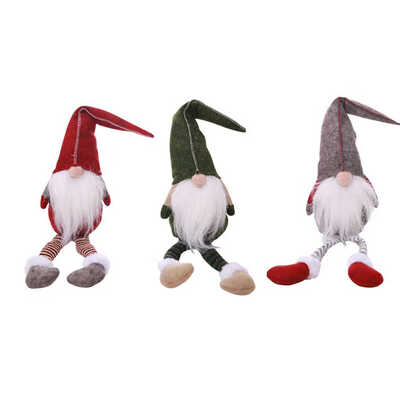 Long Leg Christmas Tree Doll Xmas Small Santa Gnome Tumbler Toy Hang Wizard Show Window Photograph Holiday Gift RedGreyGreen
Long Leg Christmas Tree Doll Xmas Small Santa Gnome Tumbler Toy Hang Wizard Show Window Photograph Holiday Gift RedGreyGreen