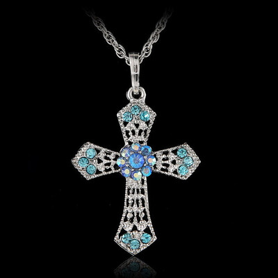 2019 New Women Ladies Fashion CROSS Rhinestone Crystal Pendant Sweater Chain Necklace Women Gift
2019 New Women Ladies Fashion CROSS Rhinestone Crystal Pendant Sweater Chain Necklace Women Gift