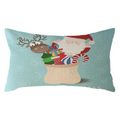 Tailored Christmas Santa Claus Pillow Case Linen 30x50cm Throw Cushion Cover Home Decor
Tailored Christmas Santa Claus Pillow Case Linen 30x50cm Throw Cushion Cover Home Decor