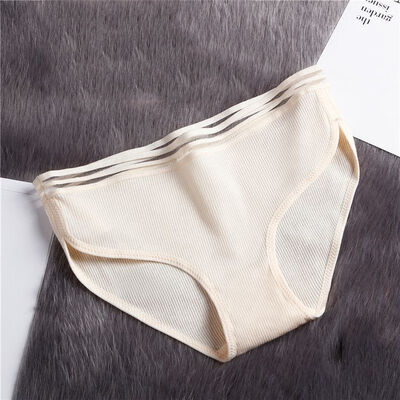 2018 Women Vertical Striped Cotton Panties Female Mid Waist Breathable Briefs Solid Elastic Crotch Lingerie Intimates Underwear
2018 Women Vertical Striped Cotton Panties Female Mid Waist Breathable Briefs Solid Elastic Crotch Lingerie Intimates Underwear
