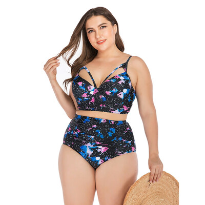 Women Tankini Printed Strappy High Waist Swimwear Bikini Top Bottom Lady Plus Size Swimsuit Beach Swimming Suit
Women Tankini Printed Strappy High Waist Swimwear Bikini Top Bottom Lady Plus Size Swimsuit Beach Swimming Suit