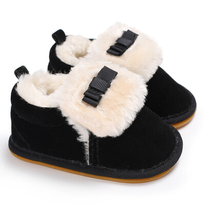 Baby Boys Girls Shoes Autumn Winter First Walkers Kids Cute Bow Tie Add Plush Warm Children Shoes
Baby Boys Girls Shoes Autumn Winter First Walkers Kids Cute Bow Tie Add Plush Warm Children Shoes