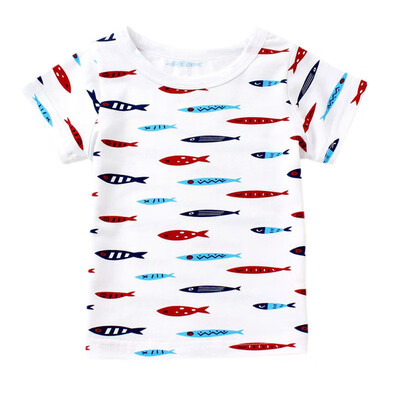 Summer Kids Boys T-shirt Lovely Cartoon Print Short Sleeves Boys Girls Baby Cotton T-shirt Childrens Clothing
Summer Kids Boys T-shirt Lovely Cartoon Print Short Sleeves Boys Girls Baby Cotton T-shirt Childrens Clothing