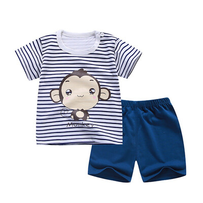 Summer Baby Boys Girls Clothes Sets Short Sleeve Cartoon Print T-shirt TopsShorts Casual Outfits Sets
Summer Baby Boys Girls Clothes Sets Short Sleeve Cartoon Print T-shirt TopsShorts Casual Outfits Sets