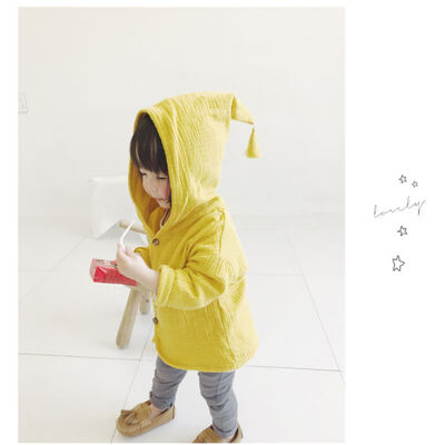 Spring Baby Coat Jacket For Girls Cotton Tassel Hooded Boys Full Sleeve Toddler Outerwear Thin Children Summer Outwear
Spring Baby Coat Jacket For Girls Cotton Tassel Hooded Boys Full Sleeve Toddler Outerwear Thin Children Summer Outwear