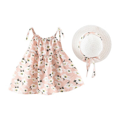 Newborn Toddler Girls Summer Floral Tutu Dress Vestidos Kids Baby Girl Princess Dresses Sundress Hats Cute Sweet Clothing Set
Newborn Toddler Girls Summer Floral Tutu Dress Vestidos Kids Baby Girl Princess Dresses Sundress Hats Cute Sweet Clothing Set