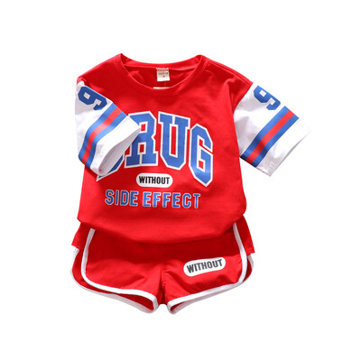 Summer Baby Boys Girls Short Sleeve Letter Print Tops Blouse T-shirtShorts Children Casual Sports Outfits Sets Kid Girl Clothes
Summer Baby Boys Girls Short Sleeve Letter Print Tops Blouse T-shirtShorts Children Casual Sports Outfits Sets Kid Girl Clothes