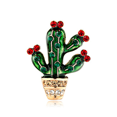 Exquisite Life Essential Personality Alloy Dripping Green Plant Cactus Brooch 29 23cm
Exquisite Life Essential Personality Alloy Dripping Green Plant Cactus Brooch 29 23cm