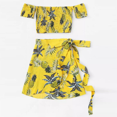 Summer Womens Skirt Fashion Small Fresh Print Mini Skirt Short Top Set Bohemian Vacation Beach Casual Wind Skirt Set
Summer Womens Skirt Fashion Small Fresh Print Mini Skirt Short Top Set Bohemian Vacation Beach Casual Wind Skirt Set