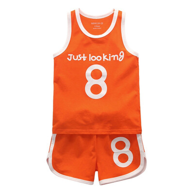 Summer vest T-shirt boy girl clothes suit jersey sports suit letter vest T-shirt sports shorts beach kids clothes set
Summer vest T-shirt boy girl clothes suit jersey sports suit letter vest T-shirt sports shorts beach kids clothes set