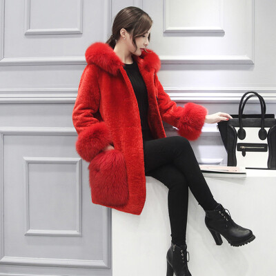 Women Fashion Casual Office Lady Solid Color Sheep Shearling Fur Coat Ladies Coat Super Thick Jacket
Women Fashion Casual Office Lady Solid Color Sheep Shearling Fur Coat Ladies Coat Super Thick Jacket