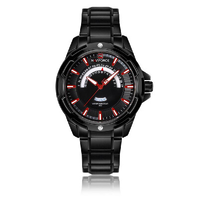 NAVIFORCE Fashion Stainless Steel Men Watches 3ATM Water-resistant Quartz Luminous Casual Man Wristwatch Male Relogio Musculino
NAVIFORCE Fashion Stainless Steel Men Watches 3ATM Water-resistant Quartz Luminous Casual Man Wristwatch Male Relogio Musculino