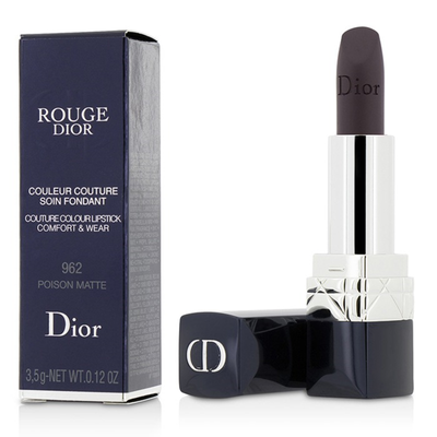 CHRISTIAN DIOR - Rouge Dior Couture Colour Comfort & Wear Matte Lipstick - 962 Poison Matte 35g012oz
CHRISTIAN DIOR - Rouge Dior Couture Colour Comfort & Wear Matte Lipstick - 962 Poison Matte 35g012oz