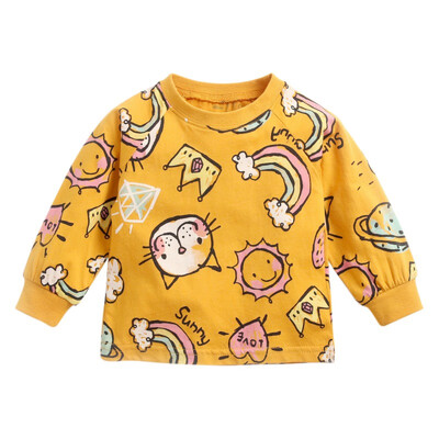 Autumn Toddler Baby Boy Girl Long Sleeve Cartoon Print T-Shirts Kids Tops Tees Casual Blouse Sleepwear
Autumn Toddler Baby Boy Girl Long Sleeve Cartoon Print T-Shirts Kids Tops Tees Casual Blouse Sleepwear
