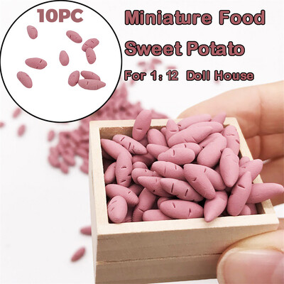 Siaonvr 10Pcs 112 Dollhouse Miniature Food Sweet Potato Kitchen Dining Model Play Toy
Siaonvr 10Pcs 112 Dollhouse Miniature Food Sweet Potato Kitchen Dining Model Play Toy