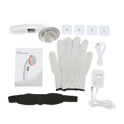 6-In-1 Photon LED Facial Massager 6 Color LED Light Therapy Electric Body Massager Beauty Device Handheld for Body Slimming Skin F
6-In-1 Photon LED Facial Massager 6 Color LED Light Therapy Electric Body Massager Beauty Device Handheld for Body Slimming Skin F