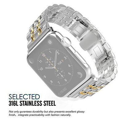 〖Follure〗Replacement Stainless Steel Strap Wrist Band For Apple Watch 1234 38mm40mm
〖Follure〗Replacement Stainless Steel Strap Wrist Band For Apple Watch 1234 38mm40mm