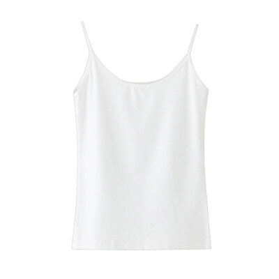 Women Basic Camis Summer Sleeveless Top Satin Candy Color Black White Bottoming Shirt
Women Basic Camis Summer Sleeveless Top Satin Candy Color Black White Bottoming Shirt