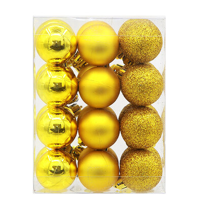 Gobestart 24Pcs Christmas Balls Baubles Party Xmas Tree Decorations Hanging Ornament Decor
Gobestart 24Pcs Christmas Balls Baubles Party Xmas Tree Decorations Hanging Ornament Decor