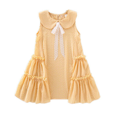 Summer Dress For Girls Cute Baby Girls Dress Sleeveless Plaid Print Lace Bowknot Tutu Dresses Kids Toddler Pageant Sundress
Summer Dress For Girls Cute Baby Girls Dress Sleeveless Plaid Print Lace Bowknot Tutu Dresses Kids Toddler Pageant Sundress