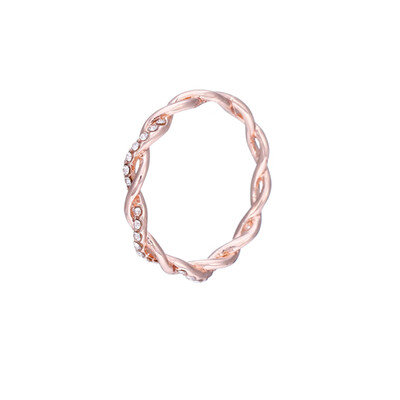 Women Exquisite Twist Ring Classical Alloy Bride Twisting Ring Attractive Full Diamond Finger Ring For Woman Girl Gift
Women Exquisite Twist Ring Classical Alloy Bride Twisting Ring Attractive Full Diamond Finger Ring For Woman Girl Gift