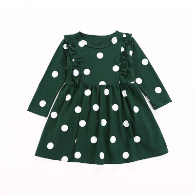 New Spring Autumn Casual Fashion Baby Girl Polka Dot Printing Long Sleeve Princess Dress
New Spring Autumn Casual Fashion Baby Girl Polka Dot Printing Long Sleeve Princess Dress