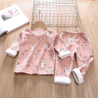 Baby Set 0-4T New Autumn Baby Kids Girls Boys Thicken Long Sleeve Cartoon Print BlousePants Pajamas Sleepwear Set
Baby Set 0-4T New Autumn Baby Kids Girls Boys Thicken Long Sleeve Cartoon Print BlousePants Pajamas Sleepwear Set