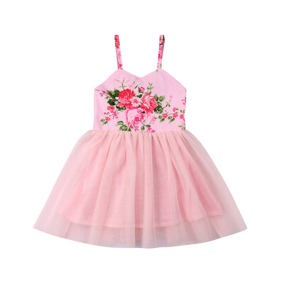 Summer Baby Girls Purple Floral Dress Casual Fashion Printing Sleeveless Pink Kids Dresses For Girls Sling Mesh Princess Dress
Summer Baby Girls Purple Floral Dress Casual Fashion Printing Sleeveless Pink Kids Dresses For Girls Sling Mesh Princess Dress