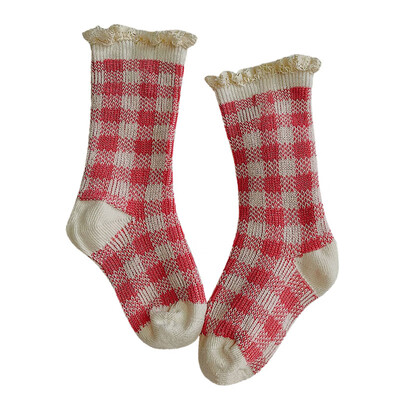 Baby Socks New Arrival Newborn Socks Plaid Cotton Baby Socks No-slip Infant Cotton Socks
Baby Socks New Arrival Newborn Socks Plaid Cotton Baby Socks No-slip Infant Cotton Socks