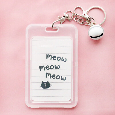 Toponeto Creative Keychain Girl Cute Student Card Bank Card Bus ID Card Set Transparent
Toponeto Creative Keychain Girl Cute Student Card Bank Card Bus ID Card Set Transparent