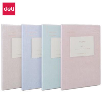 Deli deli 4 32k72 page shallow tone student notebook small fresh literary plastic sleeve diary notebook soft copy PT3272
Deli deli 4 32k72 page shallow tone student notebook small fresh literary plastic sleeve diary notebook soft copy PT3272