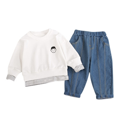 Autumn New Baby Boy Clothes 0-4T Toddler Fashion Casual Cute Long Sleeve Cartoon Pattern Sweatshirt And Pants 2pcs Sets
Autumn New Baby Boy Clothes 0-4T Toddler Fashion Casual Cute Long Sleeve Cartoon Pattern Sweatshirt And Pants 2pcs Sets